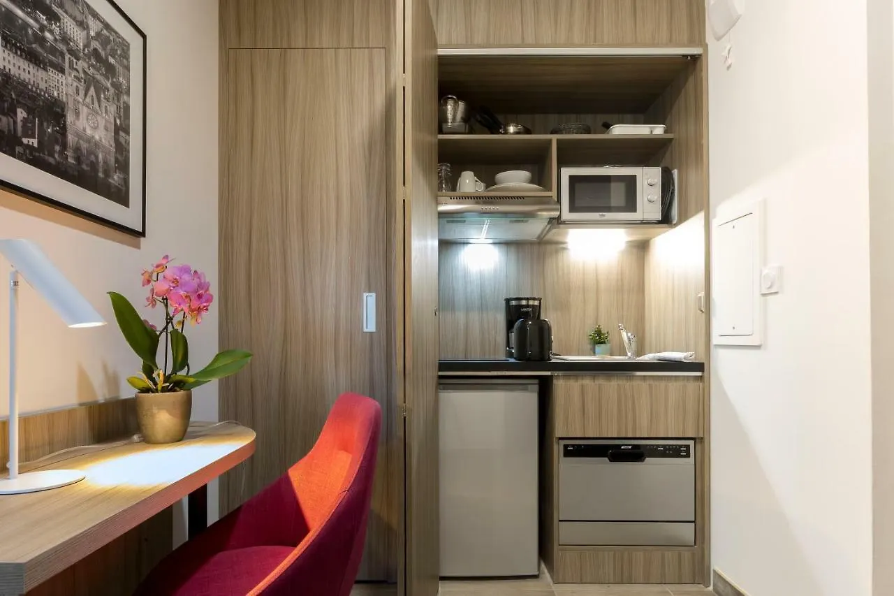 **** Aparthotel Nemea Appart Hotel So Cloud Lyon Gare Part-Dieu Francie